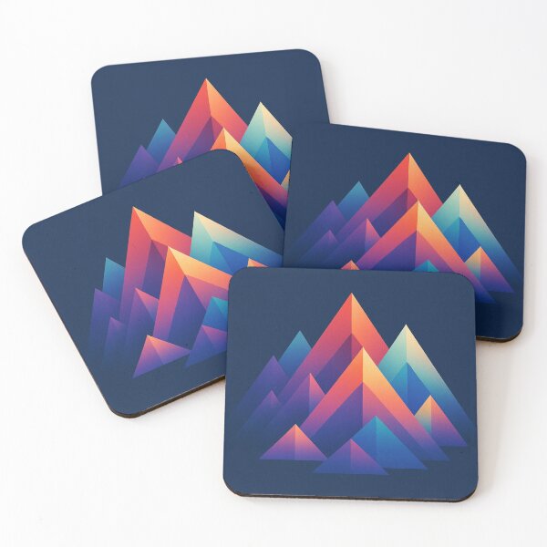 Item preview, Surreal Geometric Mountain designed and sold by CyangProduct.