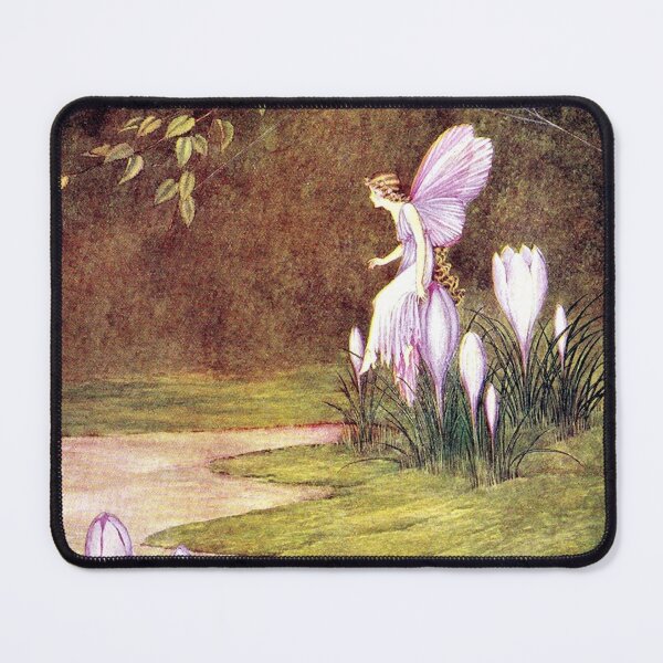 Item preview, Crocus Fairy - Ida Rentoul Outhwaite designed and sold by forgottenbeauty.