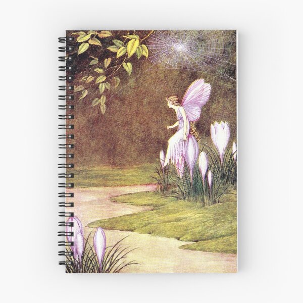 Item preview, Crocus Fairy - Ida Rentoul Outhwaite designed and sold by forgottenbeauty.