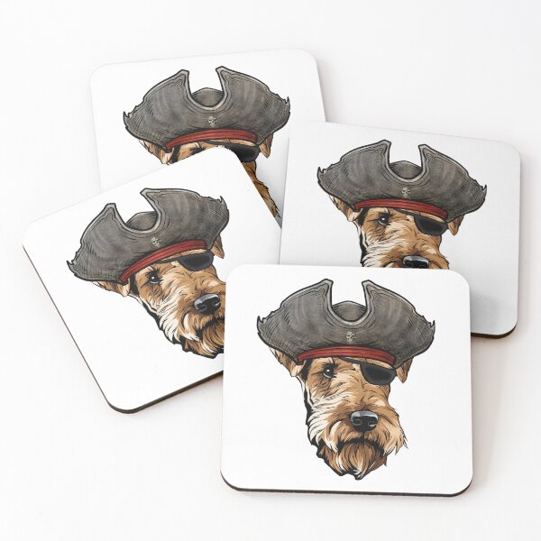 Item preview, Airedale Terrier Pirate designed and sold by whyitsme.