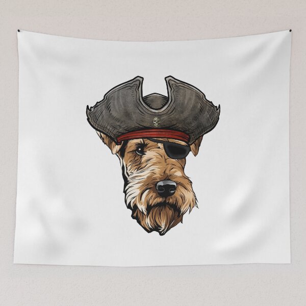 Item preview, Airedale Terrier Pirate designed and sold by whyitsme.