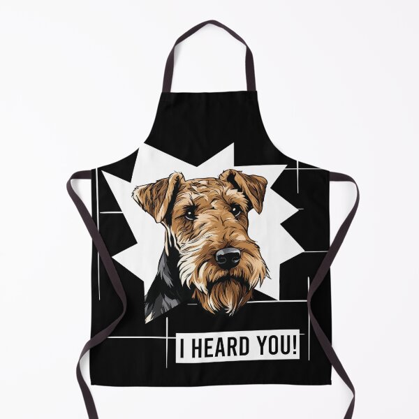 Item preview, Funny Airedale Terrier Dog Saying I Heard You designed and sold by whyitsme.