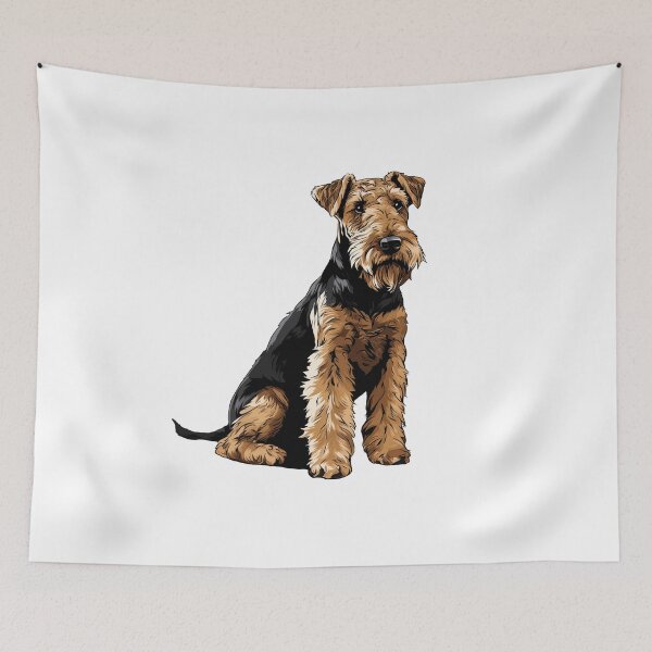 Artikelvorschau, Airedale Terrier Hund entworfen und verkauft von whyitsme.