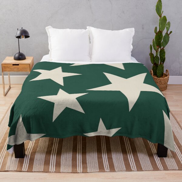 Item preview, Big Ol' Stars Old Money Green designed and sold by STUDIO MORE Los Angeles.