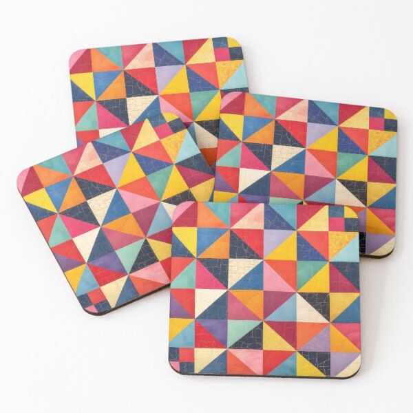 Item preview, retro checkered multicolored pattern designed and sold by Wiss2Arts.