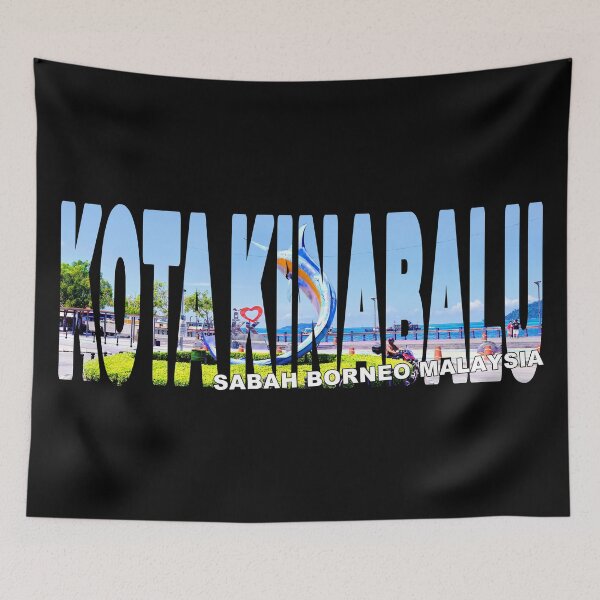 Item preview, KOTA KINABALU Sabah Borneo Malaysia - Marlin and I LOVE KK designed and sold by Adam Gormley.