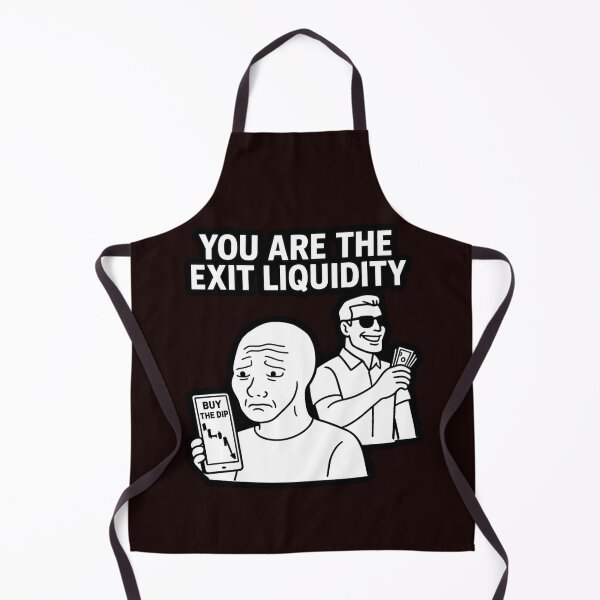 Item preview, You Are The Exit Liquidity designed and sold by FrameFlow.