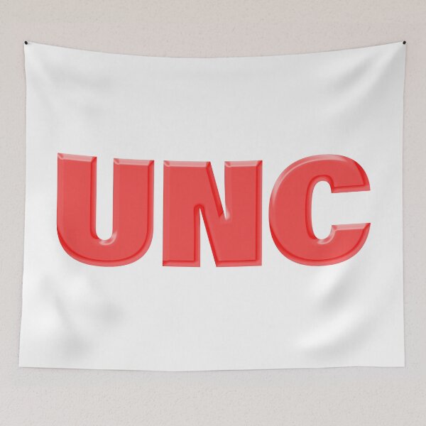 Item preview, UNC in Candy Red Bold designed and sold by Memes N Lore .