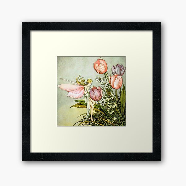 Item preview, Tending the Tulips - Ida Rentoul Outhwaite designed and sold by forgottenbeauty.