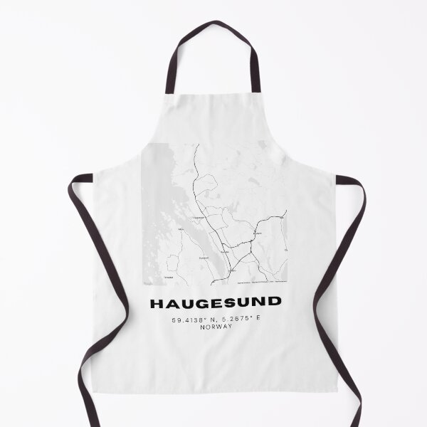 Item preview, Haugesund Map Poster – Sleek Urban Norway designed and sold by RM-Journey.