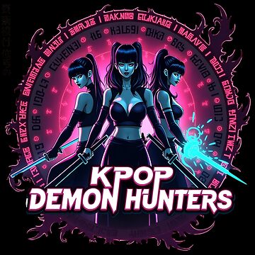 "kpop demon hunters,K-Pop Demon Hunters: Supernatural" Poster for Sale