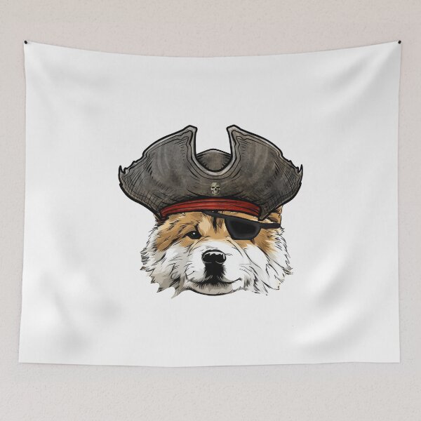 Item preview, Akita Pirate designed and sold by whyitsme.