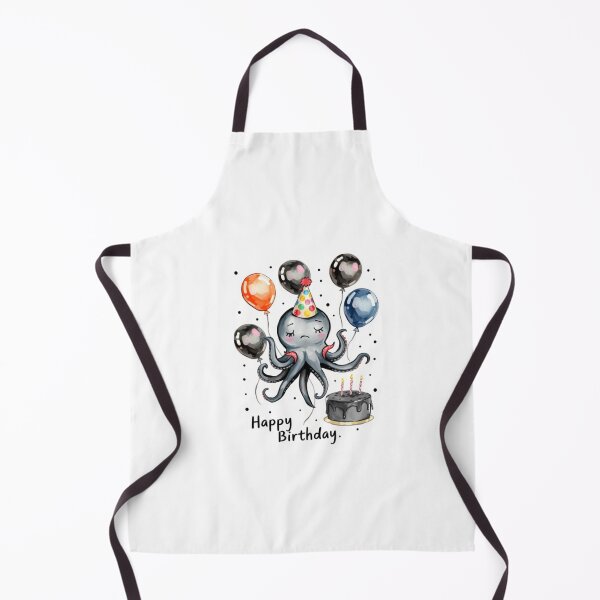 Item preview, Happy birthday goth emo Gift cute meme octopus designed and sold by CheeseBlueprint.