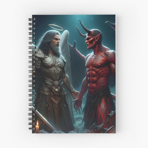 Item preview, Angel vs Demon designed and sold by GalleryBrisArt.
