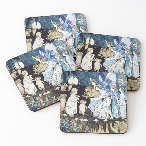 Item preview, Meeting the Fairies - Ida Rentoul Outhwaite designed and sold by forgottenbeauty.