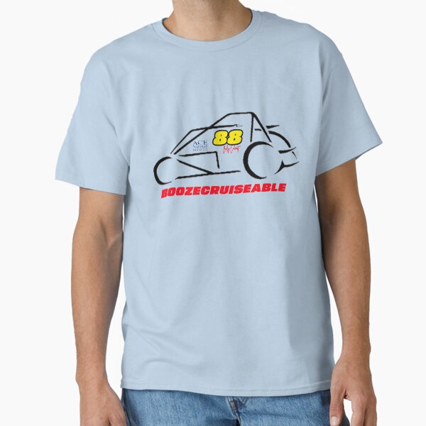 Item preview, BoozeCruiseable #88 Billy Calvert Ace OHD Micro Sprint T-shirt designed and sold by BoozeCruiseable.
