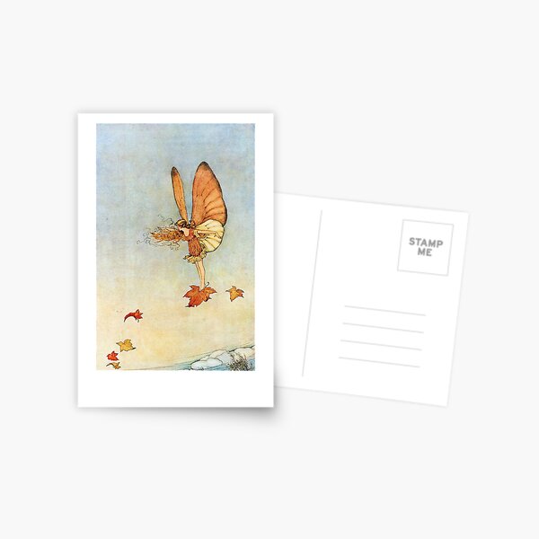 Item preview, Autumn Fairy - Ida Rentoul Outhwaite designed and sold by forgottenbeauty.