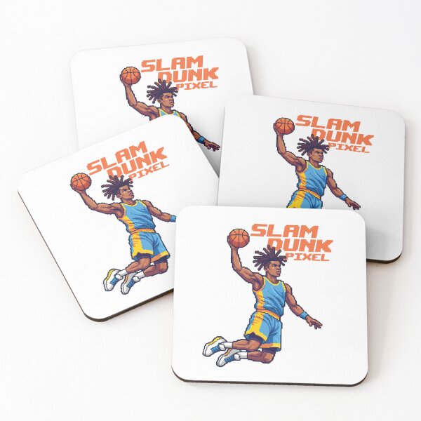 Item preview, The Pixel Player: Slam Dunk in Retro Style designed and sold by Dizartico.