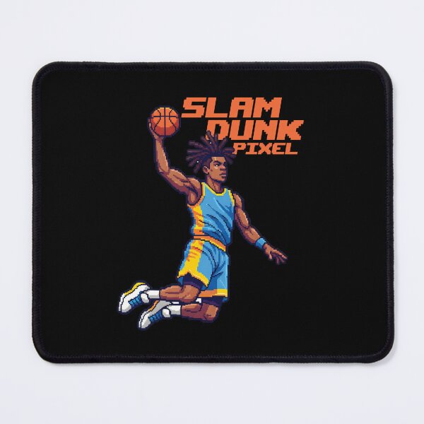 Item preview, The Pixel Player: Slam Dunk in Retro Style designed and sold by Dizartico.
