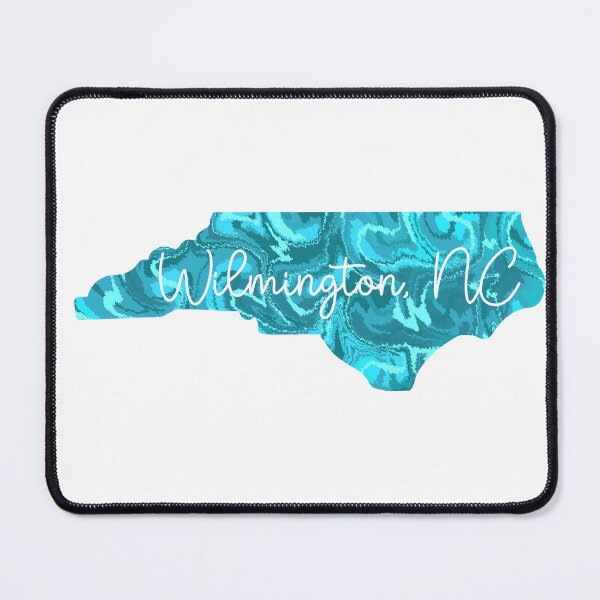 Item preview, Wilmington, NC Marble Map | Coastal Blue  designed and sold by jaydennleighh.