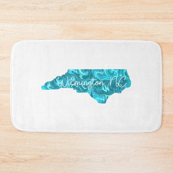 Item preview, Wilmington, NC Marble Map | Coastal Blue  designed and sold by jaydennleighh.
