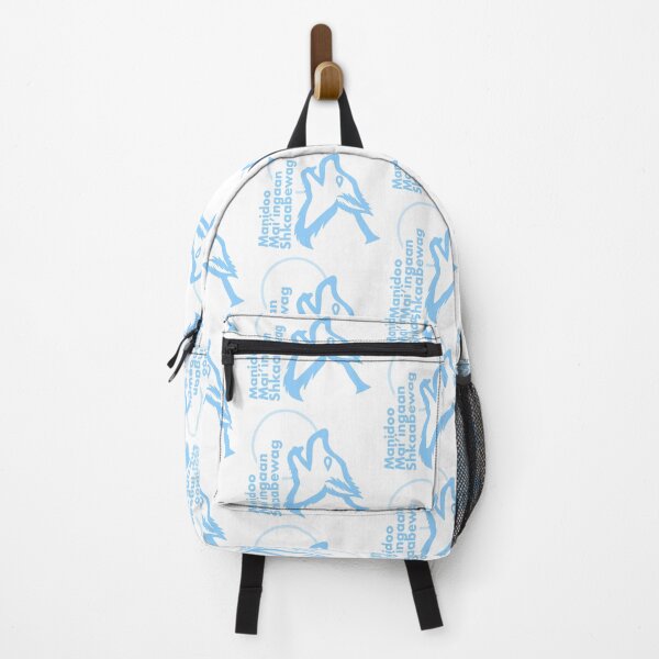 Item preview, Manidoo Mai’ingaan Shkaabewag Light Blue designed and sold by Miskobineshii.