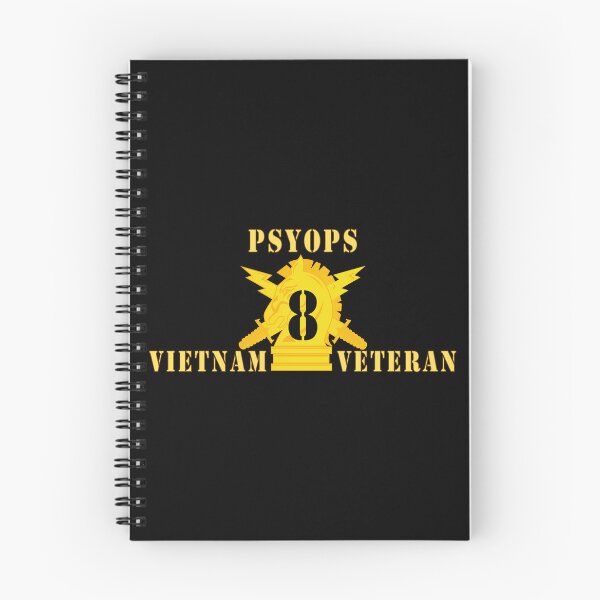 Item preview, Army - PSYOPS w Branch Insignia - 8th Battalion Numeral - w Vietnam Vet X 300 - Hat designed and sold by Military Insignia Products.