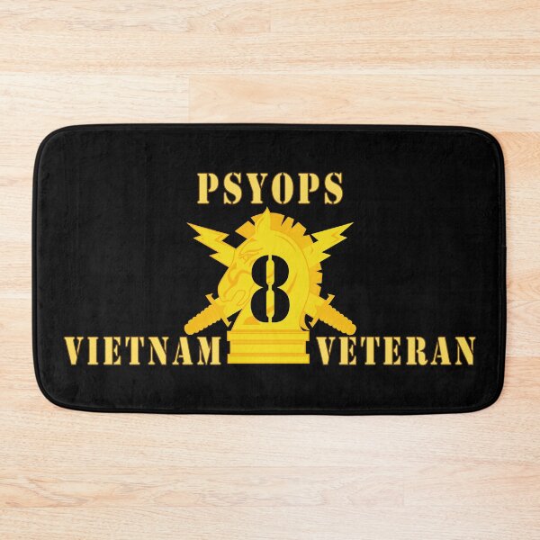 Item preview, Army - PSYOPS w Branch Insignia - 8th Battalion Numeral - w Vietnam Vet X 300 - Hat designed and sold by Military Insignia Products.