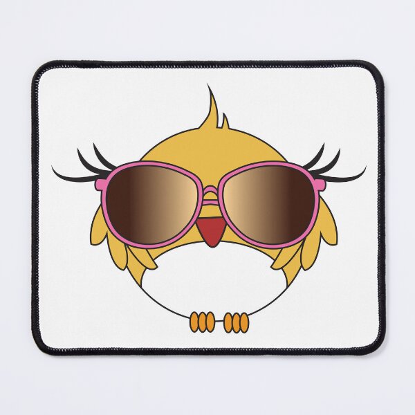 Item preview, Cool bird with sunglasses and attitude — fun and playful design! designed and sold by Corameixa.