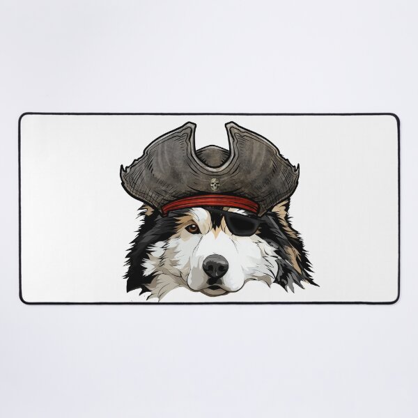 Item preview, Alaskan Malamute Pirate designed and sold by whyitsme.
