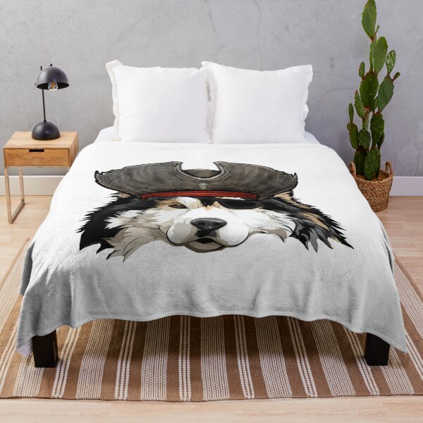 Item preview, Alaskan Malamute Pirate designed and sold by whyitsme.
