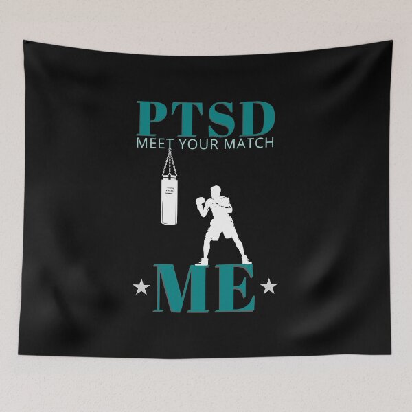 Item preview, PTSD Awareness - PTSD Meet Your Match, Me  designed and sold by WGBTee.