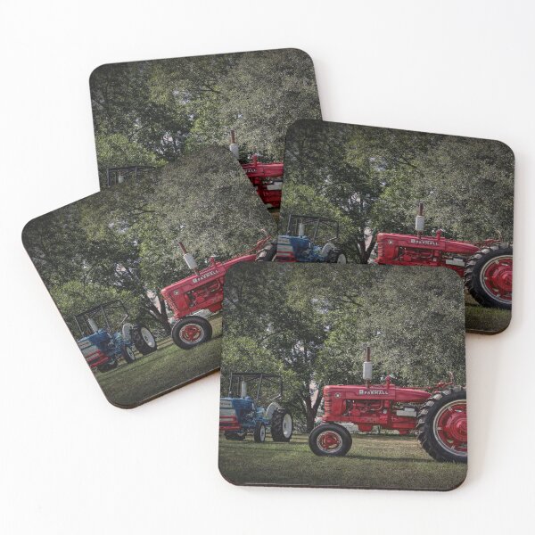 Item preview, Pair of Vintage Farm Tractors designed and sold by Crobin1961.