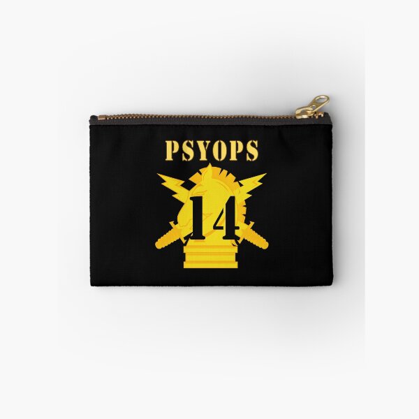 Item preview, Army - PSYOPS w Branch Insignia - 14th Battalion Numeral - Line X 300 designed and sold by Military Insignia Products.
