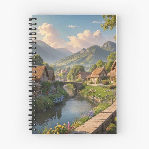 Item preview, Village Landscape designed and sold by vekotpu.