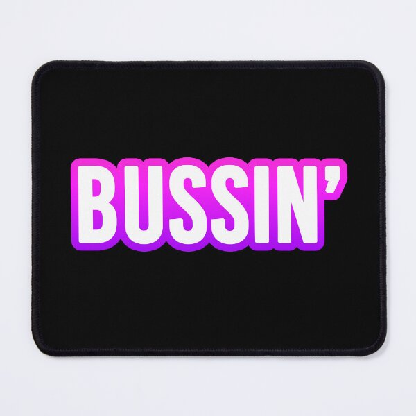 Item preview, Bussin in Bold Pink Violet Outline designed and sold by Memes N Lore .