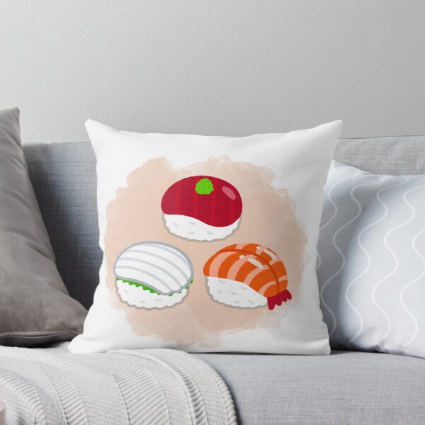 Item preview, three sushi designed and sold by KaternArt.