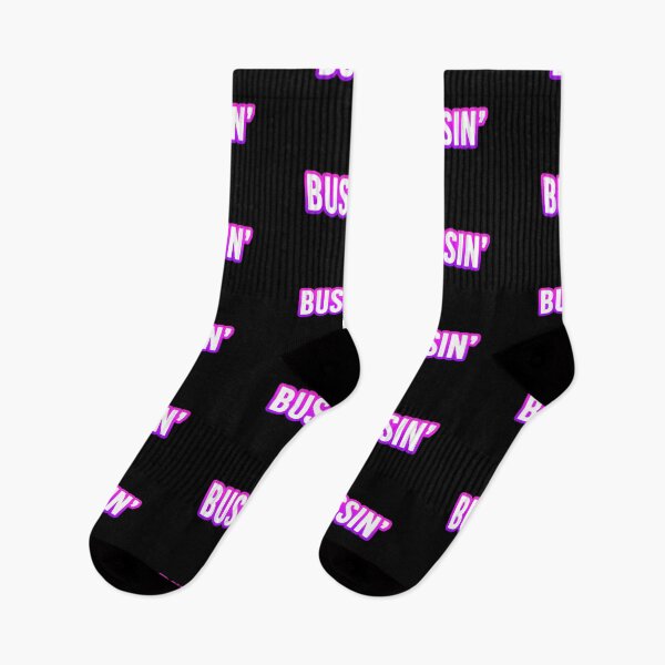 Item preview, Bussin in Bold Pink Violet Outline  designed and sold by Memes N Lore .