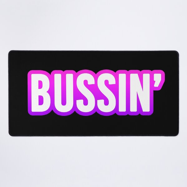 Item preview, Bussin in Bold Pink Violet Outline designed and sold by Memes N Lore .