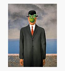 the son of the reborn man Magritte Photographic Print