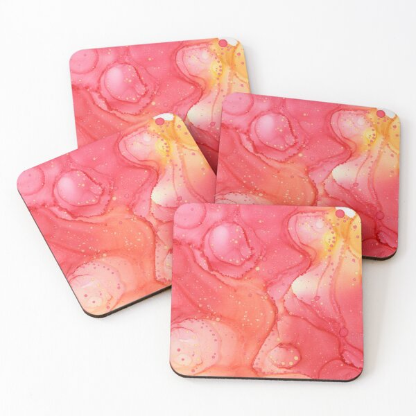 Item preview, Rose-Mango Swirl Ink Abstract designed and sold by Barbie Rebranded.