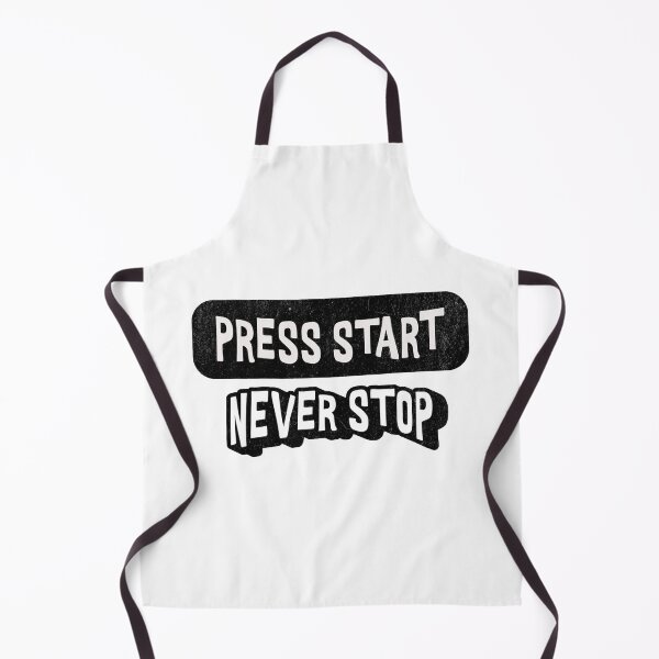 Item preview, Press Start Never Stop Gaming Design designed and sold by Charcoalart.