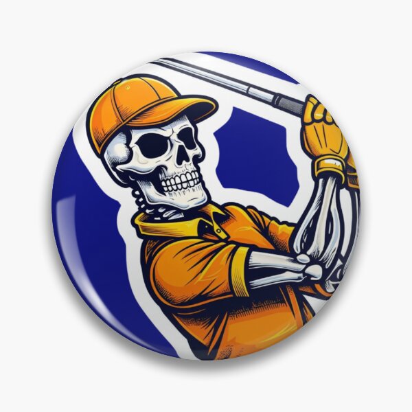 Item preview, Skeleton Golfer Swinging Golf Club designed and sold by Rue Design Company.
