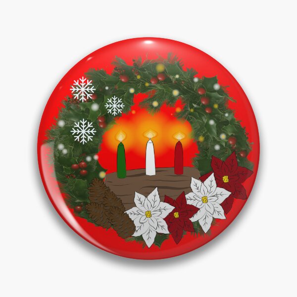 Artikelvorschau, Weihnachtskranz entworfen und verkauft von GemimaRosaArt.