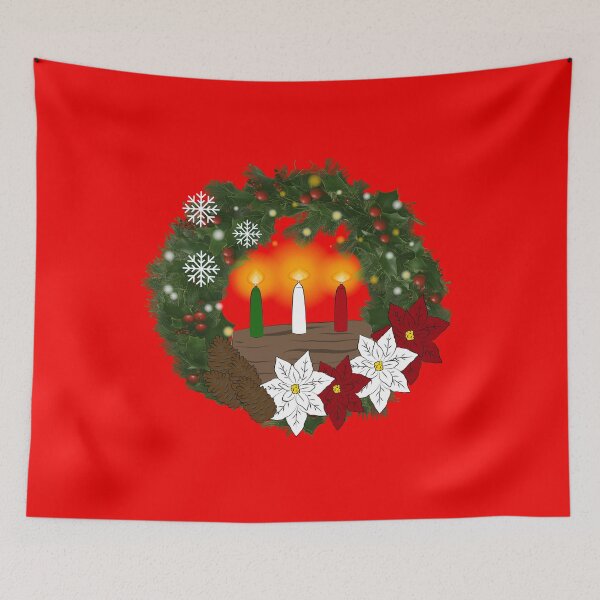 Item preview, Yule Wreath designed and sold by GemimaRosaArt.