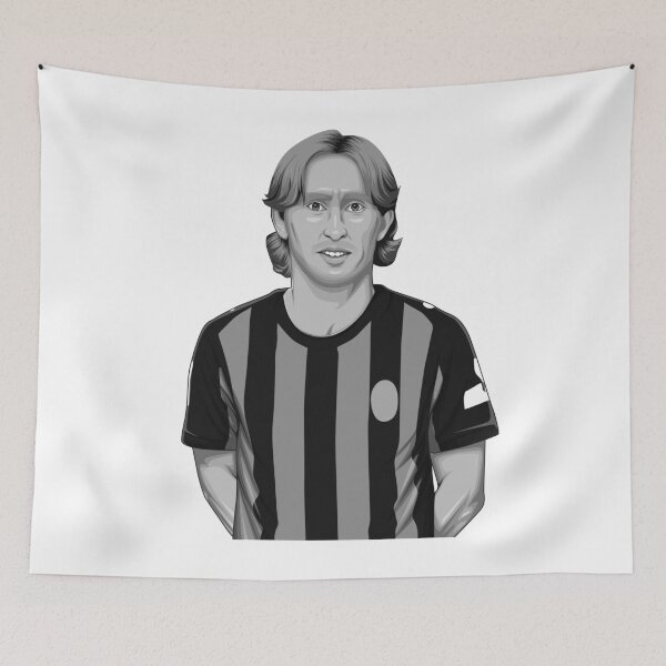 Item preview, Luka Modrić Black and White Version designed and sold by Aldduardo.