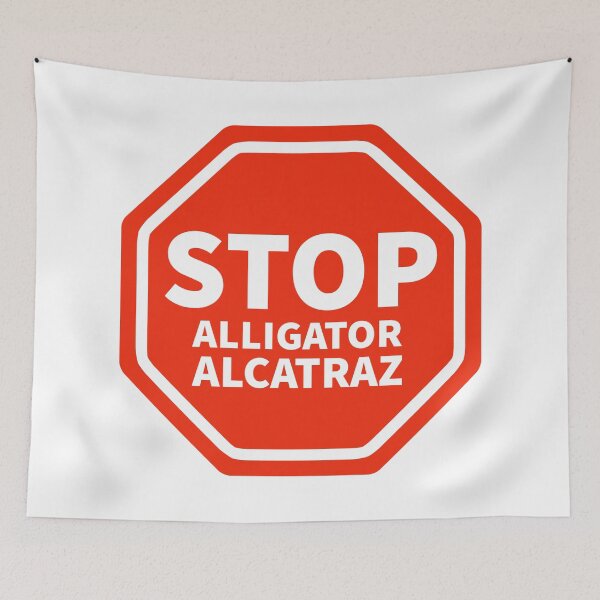 Item preview, Stop Alligator Alcatraz  designed and sold by Rachel the Artist .