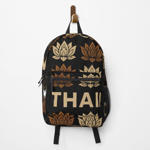 Item preview, Thai Lotus Flower Pattern – Minimalist Cultural Design from Thailand designed and sold by konthai.familyart.