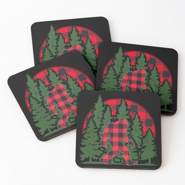 Item preview, Big foot in flannel designed and sold by GL Miller Designs.