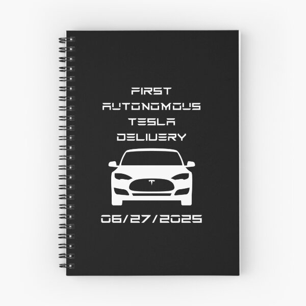 Item preview, Tesla Delivers First Car Autonomously - 06/27/2025 designed and sold by WigOutlet.